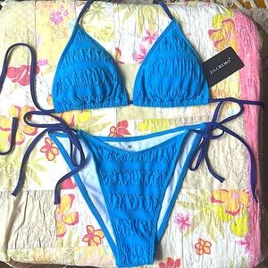 Zilcremo Blue Bikini Set